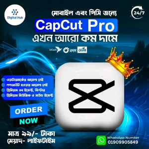 Capcut Pro mobile version lifetime